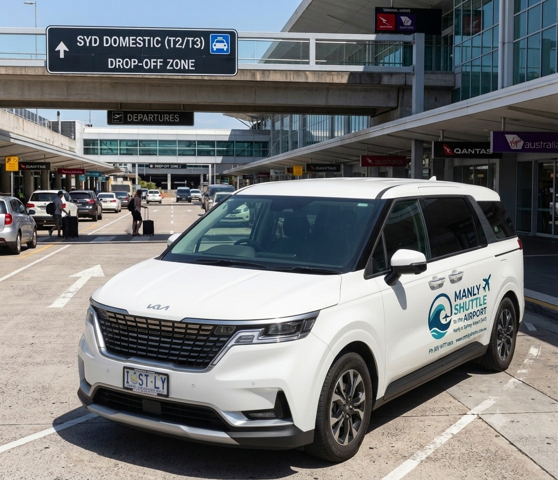 11 seater group van airport transfer Northern Beaches